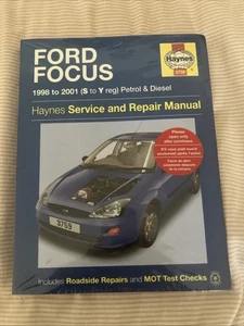 Manuale manutenzione e riparazione Ford Focus 1998-2001 Haynes - Foto 1 di 4