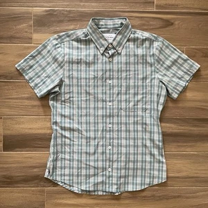 Mizzen + Main Hemd Button Down grün Medium Trim Fit kariert Leeward Collection - Bild 1 von 6