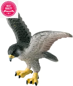 69356-Figura De Juego, Halcón Peregrino, Aprox. 10,5 Cm De Altura, Figura Pintad - Imagen 1 de 3