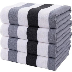 Premium Sand Free Beach Towel Set-4 Pack 30"x60"Thin Quick Dry Ultra Absorben... - Picture 1 of 8