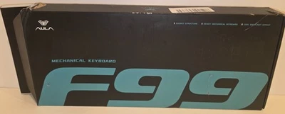 Aula F99 беспроводная и проводная механическая клавиатура (новая открытая коробка!) - Изображение 1 из 4