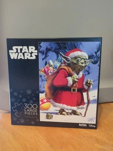 Rompecabezas Disney Star Wars Santa Yoda Navidad Búfalo Juegos 300 Piezas Grandes - Imagen 1 de 6
