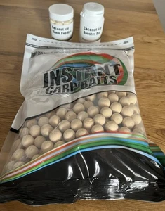 Carp Fishing: Mistral Boilies bundle; Coconut ice boilies, Pop Ups & Booster dip - Picture 1 of 2