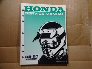 1988 1989 1990 Honda XR600R Factory Service Repair Manual 61MN101 - Picture 1 of 7