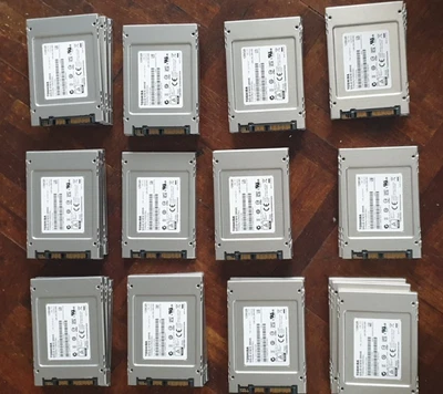Job lot  10 of  128GB  SSD hard driver / 10 TOSHIBA brand / USED - Image 1 of 4