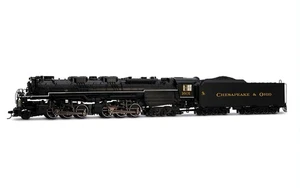 Rivarossi HR2950S HO Chesapeake & Ohio 2-6-6-6 Steam Locomotive 1601 (DCC/Sound) - Picture 1 of 1