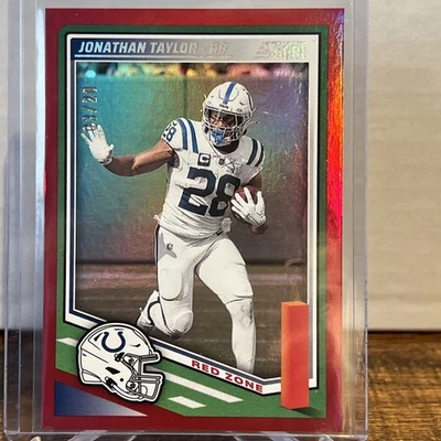 2025 Score Jonathon Taylor Red  /20 #89 - Image 1 of 4