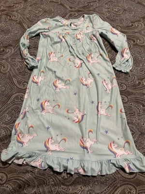 Vestido de Noche Unicornio Arco Iris Sueños Mágicos Poliéster Niña Saint Eve Talla 6/6x🌈 Foto 1 de 4