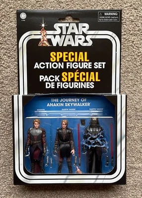 Journey of Anakin Skywalker Special Action Figure Set Star Wars TVC Vintage NEW - Image 1 of 4
