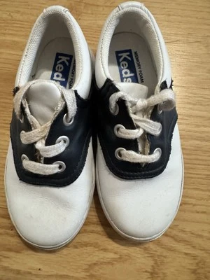 Keds School Days 2 Sneakers Navy White Oxford Unisex  Size 8.5W Memory Foam Sole - Image 1 of 4