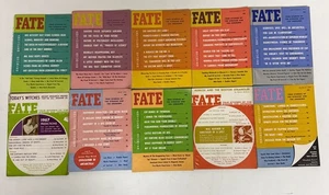 FATE Magazine 1965-67 Lot of 10 Issues Sci-Fi Occult - Picture 1 of 11