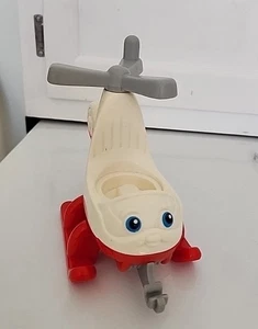 Little People Hubschrauber Mattel 2001 Propeller macht Geräusche beim gedrehten Haken - Bild 1 von 4