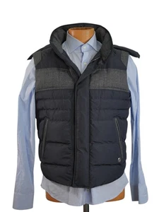 NEW STEFANO RICCI Gilet Outwear Reversible VEST Coat Leather Us M Eu 50 GIL5 - Picture 1 of 6