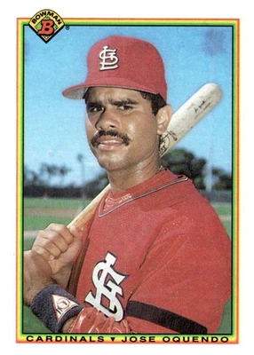 1990 Bowman #200 Jose Oquendo - Image 1 of 2
