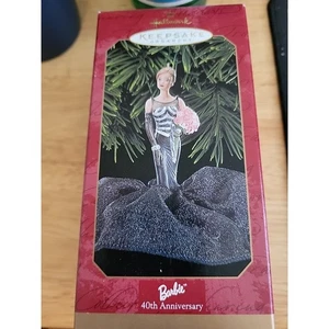 Hallmark Keepsake 40th Anniversary BARBIE Holiday Ornament - 1999 - Picture 1 of 1