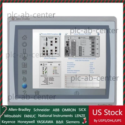 NEW 2711P-T10C4D2 Panelview Plus 1000 Operator Interface Panel 2711PT10C4D20 - Image 1 of 4