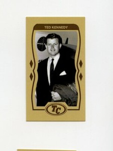 #LK.1450 TED KENNEDY Anti Tobacco NO SMOKING Trade Card RARE