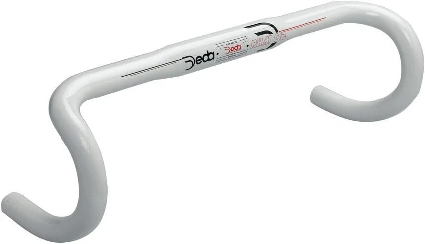 New Deda RHM 02 Road Bike Handlebar Glossy White Aluminum 31.8mm 44cm 42 c to c - Image 1 of 1