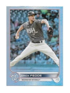 Serie Actualización Topps 2022 Erick Fedde Rainbow Foil - Nacionales de Washington - #US51 - Imagen 1 de 1