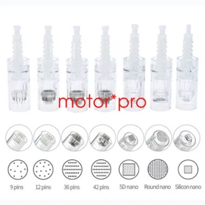 10x für Derma Pen N2, M7, M5, A1, A6 Micro Nadel Microneedling Patronenspitze - Bild 1 von 4