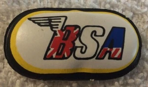 Motorcycle Advertising -  BSA Puffy Magnet - L.I.LTD Magnetic 1970s - Imagen 1 de 3