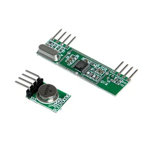 Geeetech 433Mhz Superheterodyne 3400RF Transmitter and Receiver Link Kit Arduino - Bild 1 von 1