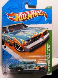 2011-057, Hot Wheels, Treasure Hunt, '64 Pontiac GTO - Bild 1 von 2
