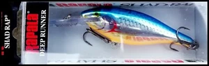 SEÑUELOS DE PESCA RAPALA SOMBRA RAP CORREDOR PROFUNDO SR 7 cm SB (Azul Plata) color - Imagen 1 de 2