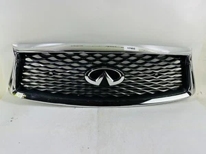 2018 2019 2020 2021 INFINITI Q50 GRILLE GRILL CHROME OEM 62310-6HM0C - Picture 1 of 16