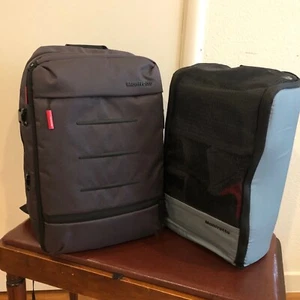 Manfrotto Camera Backpack with Insert Manhattan Mover-30 15L Grey for Lens Drone - Picture 1 of 14