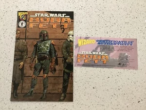 Star Wars Boba Fett #1/2 Wizard Dark Horse 1997 Mail Away Exclusive - Picture 1 of 9