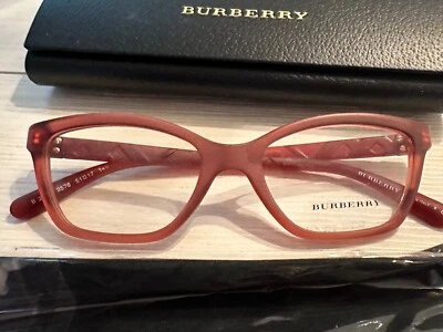 Monturas de gafas Burberry BE2221 3576 53 mate ROSA ROSA marco óptico para mujer Foto 1 de 4