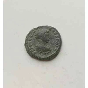 Moneda vintage de la antigua Roma Geta lemes denarius - Imagen 1 de 3