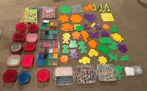 HUGE LOT of Perler Beads, Pegboards & Tools - Picture 1 of 9