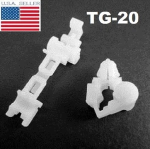 TAILGATE DOOR RETAINER ROD CLIPS 1987 - 1996 & Others (1 Pair ) TG20 - Picture 1 of 17