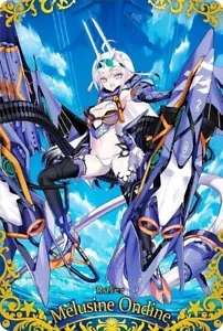 Tarjeta de oblea Ruler Melusine Ondine Fate Grand Order FGO 13 SR 31 - Imagen 1 de 2