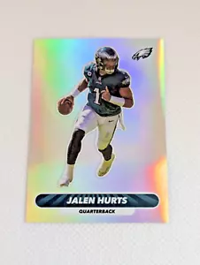 Jalen Hurts FOIL Philadelphia Eagles 2022 NFL Sticker & Card Collection #349 - Bild 1 von 2