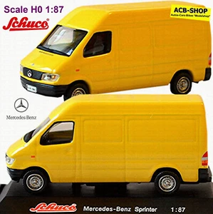 Mercedes-Benz Sprinter Furgoneta 1995-2001 Tipo: T1N Amarillo 1:87 Schuco 21615 - Imagen 1 de 4