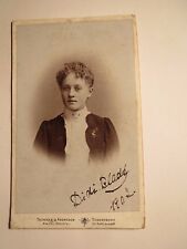 Sonderburg - 1902 - Didi Bladt als junge Frau - Portrait / CDV