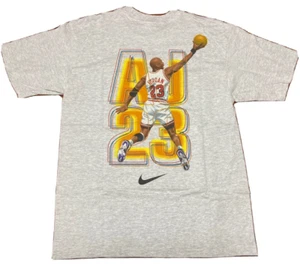 Air Jordan AJ23 NBA Chicago Bulls Nike Vintage Tee T Shirt Size M Made In USA - Picture 1 of 15