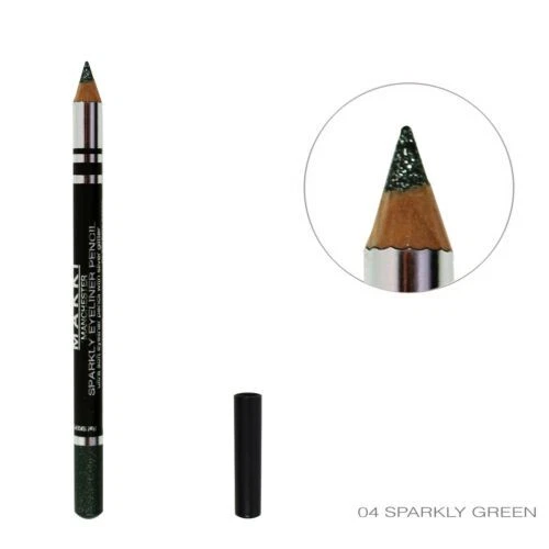 Eyeliner Stift Grün Kayalstift mit Silber Glitzer Makki - Bild 1 von 1