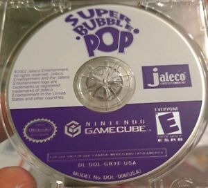 Super Bubble Pop (Nintendo GameCube, 2002)- Disc Only