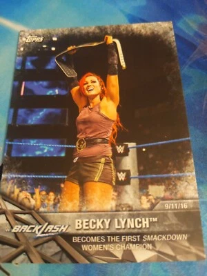 Topps Wwe Women's Division 2017 Becky Lynch Wwe-5 - Image 1 of 2