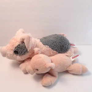 Aurora Flopsie 12 Zoll & 8 Zoll Leckerbissen Minischwein mit Ferkel Baby Plüschtier Stofftier - Bild 1 von 12
