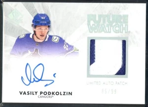 2021-22 SP Authentic Retro Future Watch Patch Autographs #VP V. Podkolzin 85/99 - Picture 1 of 2