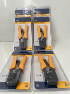 Fluke Networks 11212530 Modular Crimper Crimps AWG 28-24 Telephone & Data Cables - Picture 1 of 4