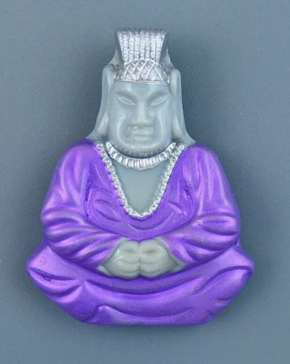 COLORFUL CZECH GLASS BUTTONS - - Image 1 of 3