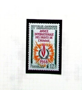 NEW CALEDONIA Sc 369 NH ISSUE OF 1968 - HUMAN RIGHTS - Picture 1 of 1