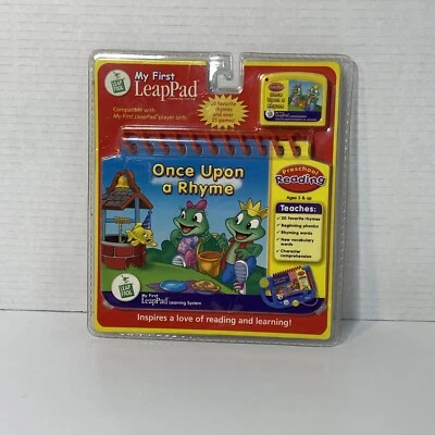 RHYME GAME   FROG MY FIRST LEAP PAD ONCE UPON A  LEARNING SYSTEM CARTRIDGE - Image 1 of 4
