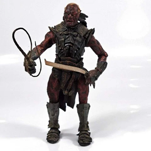 Lord of the Rings Cirth Ungol Uruk-Hai Action Figure Complete Toy Biz ROTK Cover
